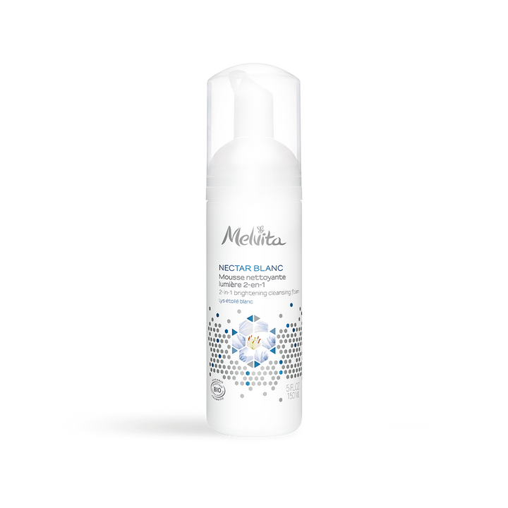 Mousse démaquillante éclat Nectar Blanc